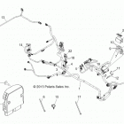 R13VE76AD/AI/AW/7EAS/EAT RZR S 800 EFI Electrical, wire harness, eps