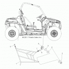 R13VE76FX/FI RZR S 800 EFI INTL/ISRAEL Тело, боковые сетки