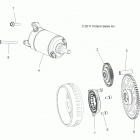 R13VH57FX RZR 570 EFI INTL Магнетто ,Стартер