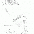 R13VH57FX RZR 570 EFI INTL Селектор передачи