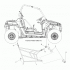 R13VH76AC/AD/AN/AS/EAI RZR 800 EFI Тело, боковые сетки
