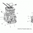 R13XT9EAL RZR 4 XP JAGGED X Охолождение двигателя,термостат и байпас
