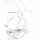 R13XT9EFX RZR 4 XP 900 PS INTL Топлевный бак