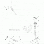 R13XT9EFX RZR 4 XP 900 PS INTL Селектор передачи