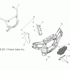 R12JT9EFX RZR XP INTL Body, front bumper