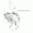 R12JT9EFX RZR XP INTL Передний редуктор