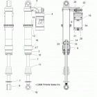 R12VE76AB/AD/AE/AJ/AO RZR S 800 EFI Передний аммортизатор
