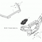 R12VH76AB/AD/AF/AH/AI/AJ/AM/EAB/EAS RZR 800 EFI/EPS Body, front bumper