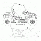 R12VH76AB/AD/AF/AH/AI/AJ/AM/EAB/EAS RZR 800 EFI/EPS Тело, боковые сетки