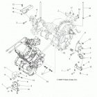 R12VH76AB/AD/AF/AH/AI/AJ/AM/EAB/EAS RZR 800 EFI/EPS Engine, transmission mounting