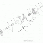 R12VH76AB/AD/AF/AH/AI/AJ/AM/EAB/EAS RZR 800 EFI/EPS Сцепление