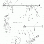 R12XE7EFX RZR 4 800 EFI EPS INTL Пучок проводов