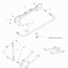 R12XE7EFX RZR 4 800 EFI EPS INTL Подвеска, стабилизатор, задний