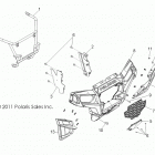 R12XT87AA/9EAS RZR 4 XP 900 Body, front bumper
