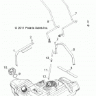 R12XT87AA/9EAS RZR 4 XP 900 Топлевный бак