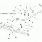 R12XT87AA/9EAS RZR 4 XP 900 Suspension, torsion bar, rear