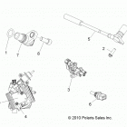 R11JH87AA/AD RZR XP 900 Электрические датчики