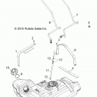R11JH87AA/AD RZR XP 900 Топлевный бак