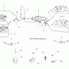 R11JH87AA/AD RZR XP 900 Тормоза, тормозные магистрали и главный цилиндр