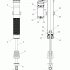 R11JH87AA/AD RZR XP 900 Suspension, rear shock (7043764)