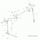 R11VH76/VY76 RZR 800 EFI/EPS ALL OPTIONS Подвеска, стабилизатор, передний
