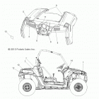R11VM76FX RZR  S EPS INTL Кузов Наклейки