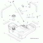 R09VH76 RZR 800 EFI ALL OPTIONS Топлевный бак