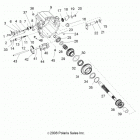 R09VH76 RZR 800 EFI ALL OPTIONS Drive train, main gearcase intl comp 2 (built 10  /  16 ...