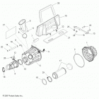 R08VH76AD/AG RZR 800 EFI Воздушный фильтр