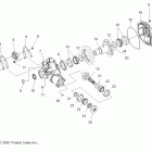 R08VH76AD/AG RZR 800 EFI Gearcase, differential, internal components