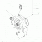 R08VH76AD/AG RZR 800 EFI Gearcase, front