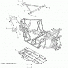 R08VH76AD/AG RZR 800 EFI Chassis and main frame