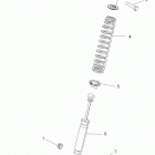R08VH76AD/AG RZR 800 EFI Shock, front