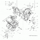 R08VH76AD/AG RZR 800 EFI Engine  /  transmission mounting