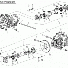 X5 Basic/Classic Запчасти рамы. F28-Передний и задний редуктор