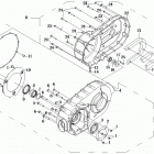 X6 EFI Запчасти двигателя. E04  CVT HOUSING