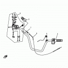 X6 EFI Запчасти рамы. F06-2HANDLEBAR -II