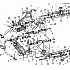 X6 EFI Запчасти рамы. F20 REAR SUSPENSION