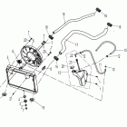 X6 EFI Запчасти рамы. F23 COOLING SYSTEM