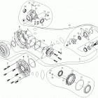 X6 EFI Запчасти рамы. F33-2