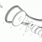 X8 EFI/EPS Запчасти двигателя. E11 CAMSHAFT OF CYLINDER 1 ASSY