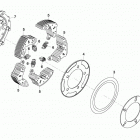 X8 EFI/EPS Запчасти двигателя. E21 CLUTCH ASSY