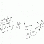X8 EFI/EPS Запчасти рамы. F00-2 HEAT INSULATION PLATE(ALUM.)