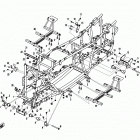 X8 EFI/EPS Запчасти рамы. F03-1 FRAME ASSY