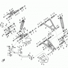 X8 EFI/EPS Запчасти рамы. F06 /  REAR SUSPENSION