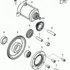 Z6 EFI Запчасти двигателя. E23  STARTING MOTOR