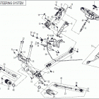 Z6 EFI Запчасти рамы. F15 STEERING SYSTEM