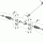 CF500 Запчасти рамы. F04
