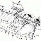 CF500 Запчасти рамы. F06