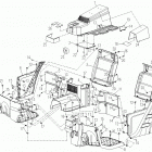 CF500 Запчасти рамы. F07